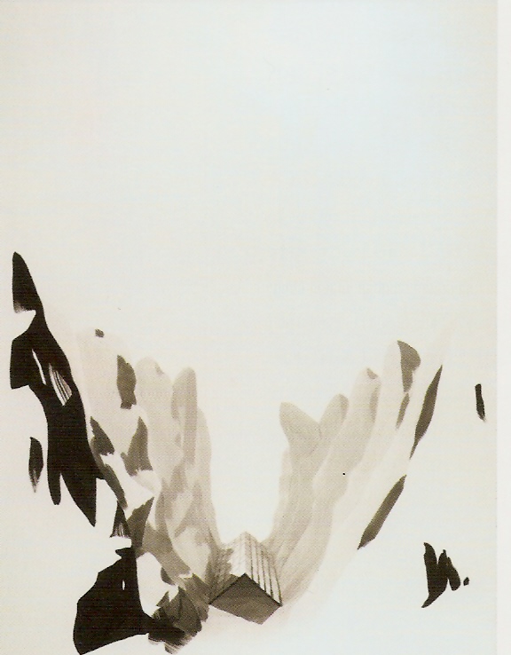 Tinta-da-china e acrílico sobre papel,
160x120 cm