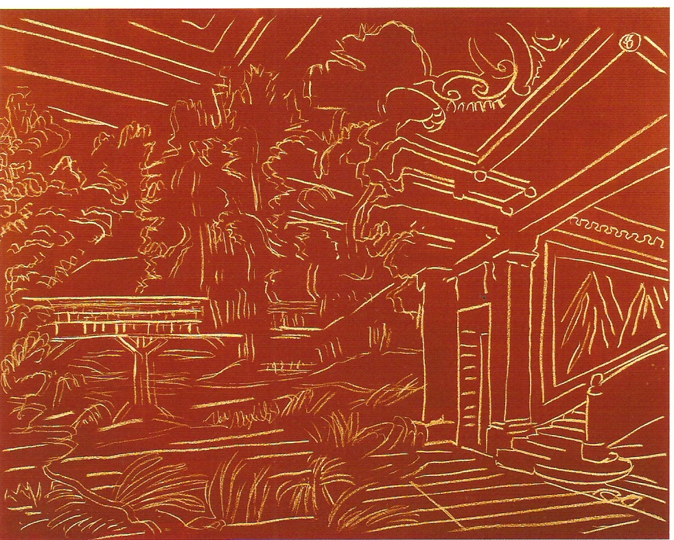 Pastel Seco e Acrílico s/ papel,
120x160cm