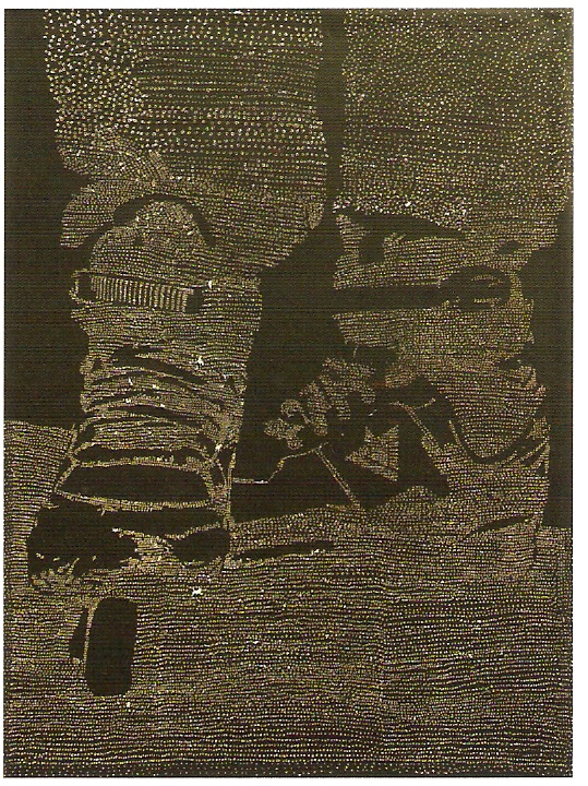 Acrílico sobre papel, 4x (200x150 cm)