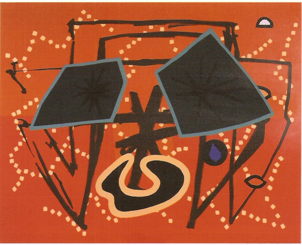 Acrílico sobre tela, 
200 x 250 cm