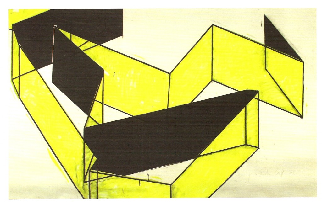 Guache sobre papel, 160x225 cm