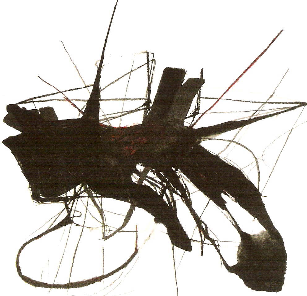 Carvão, barra de óleo e grafite sobre papel
150cm x 220cm