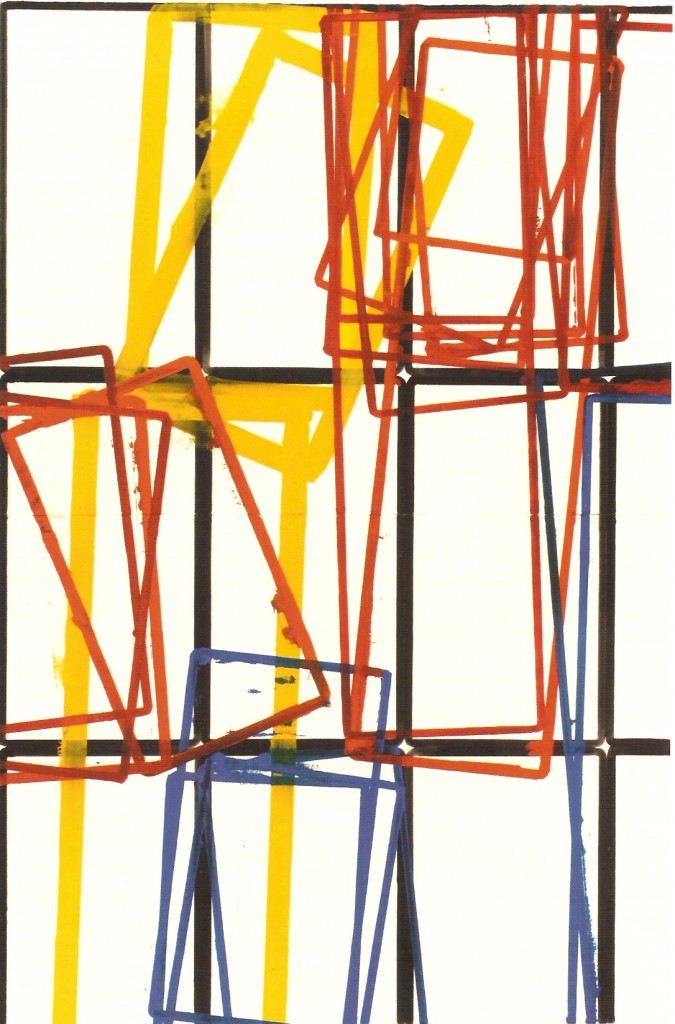 Guache sobre papel, 240x160 cm