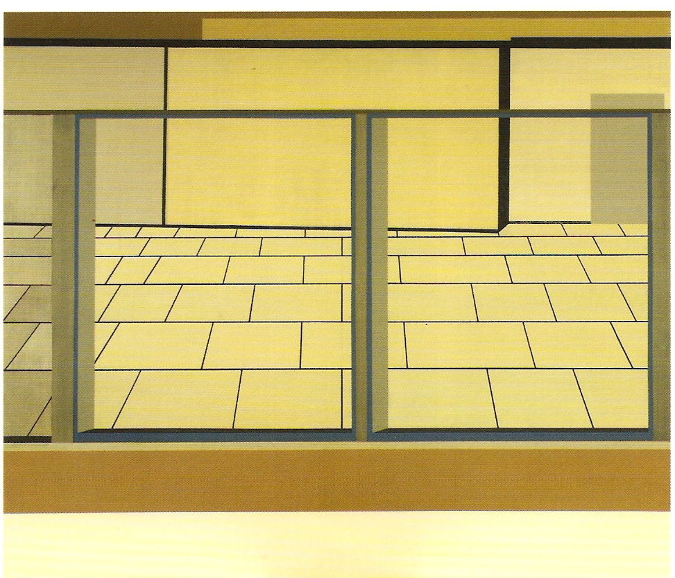 Acrílico sobre tela
190x214cm,