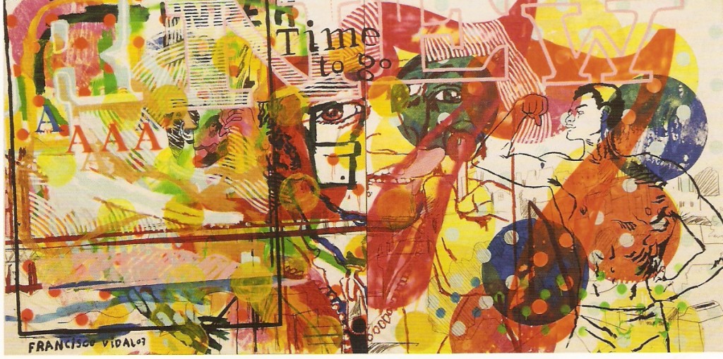 Técnica mista s/ tela 
220x440cm