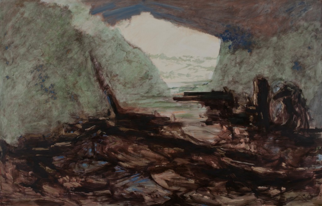 Sem título, 2012
Óleo sobre tela, 200 x 300 cm